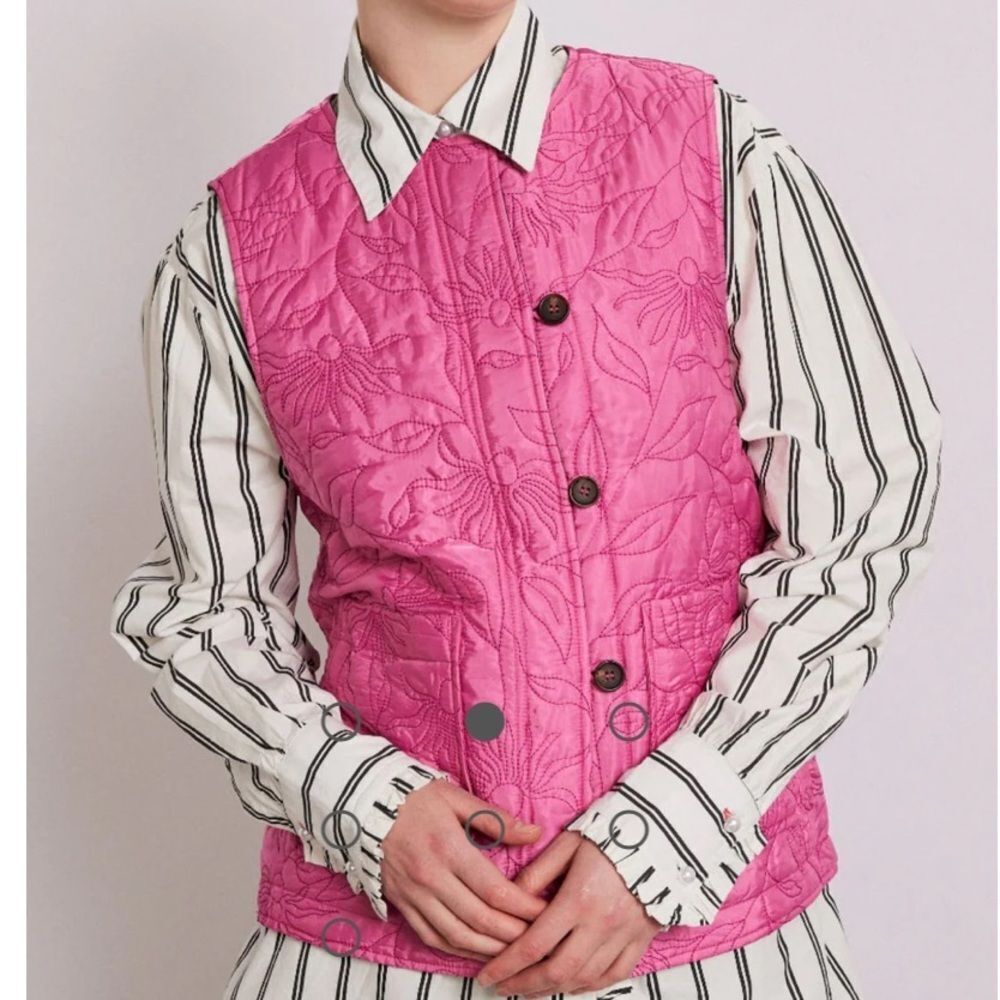 Georgie Reversible Gilet Pink Satin
Damson Madder Size 6 $115